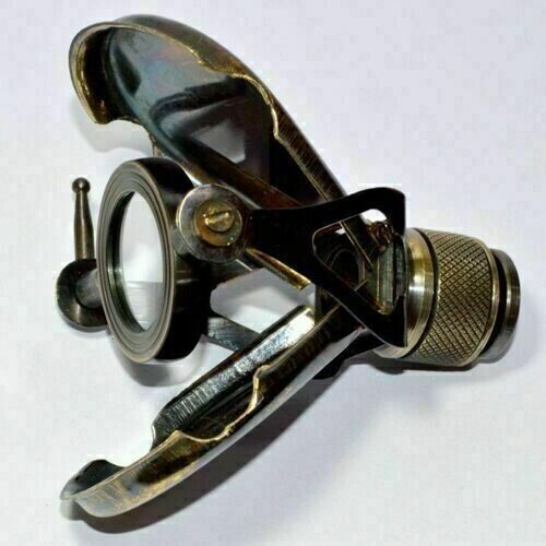 Monocular Nautical Antique Brass Binocular Telescope Vintage Spyglass