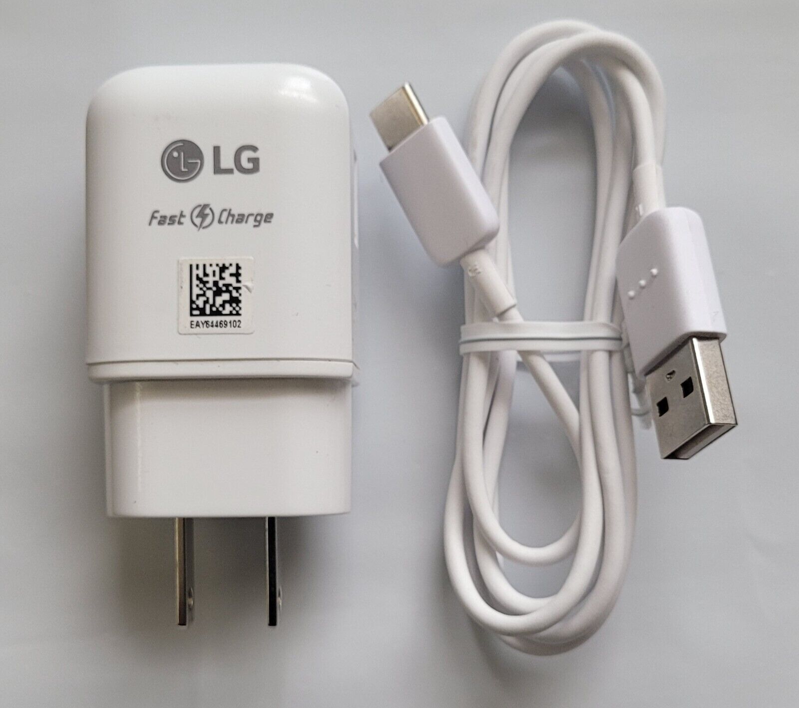 LG OEM Fast Adapter USB-C for LG Stylo 4/5/6,G5/G6/G7/G8,G8x,V30/V40V50/V60ThinQ