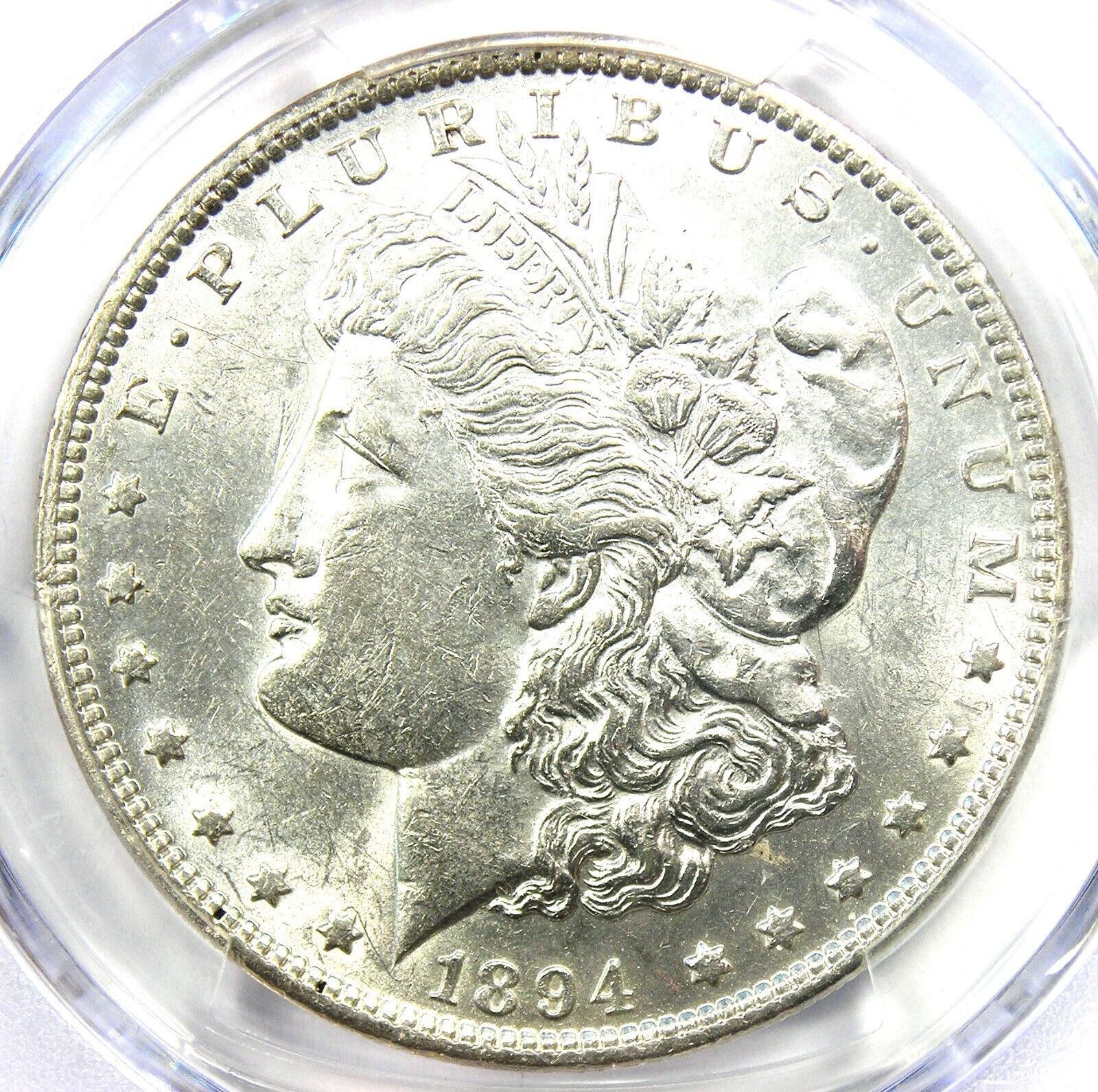 1894-P Morgan Silver Dollar $1 Coin 1894 - Certified PCGS AU53 - Rare Key Date