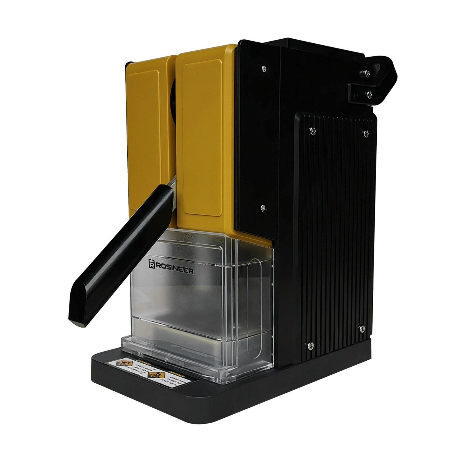 Rosineer PRESSO Personal Heat Press, 1500+ lbs, Dual-Heat Plates, Gold Yellow