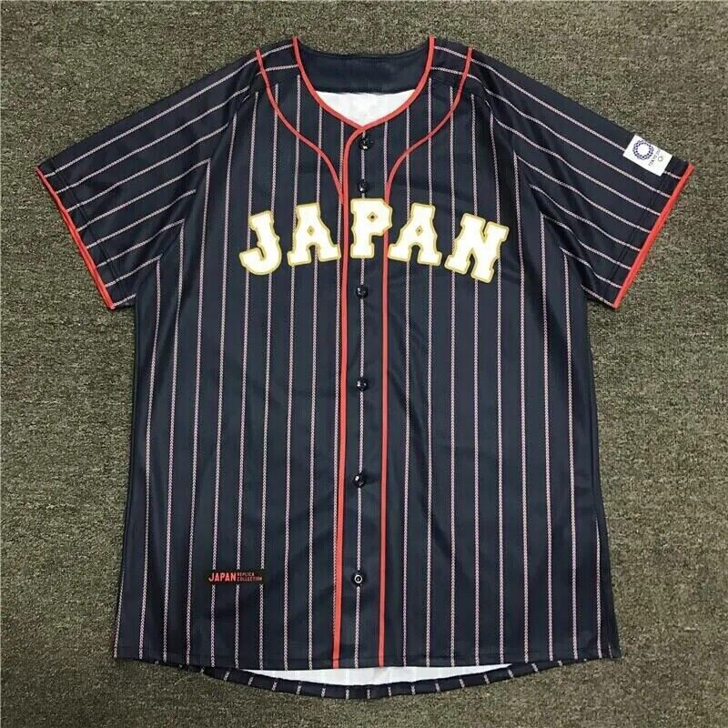 New Tokyo Japan Team Baseball Jersey #16 Shohei Ohtani #51 Ichiro Suzuki 2 Color