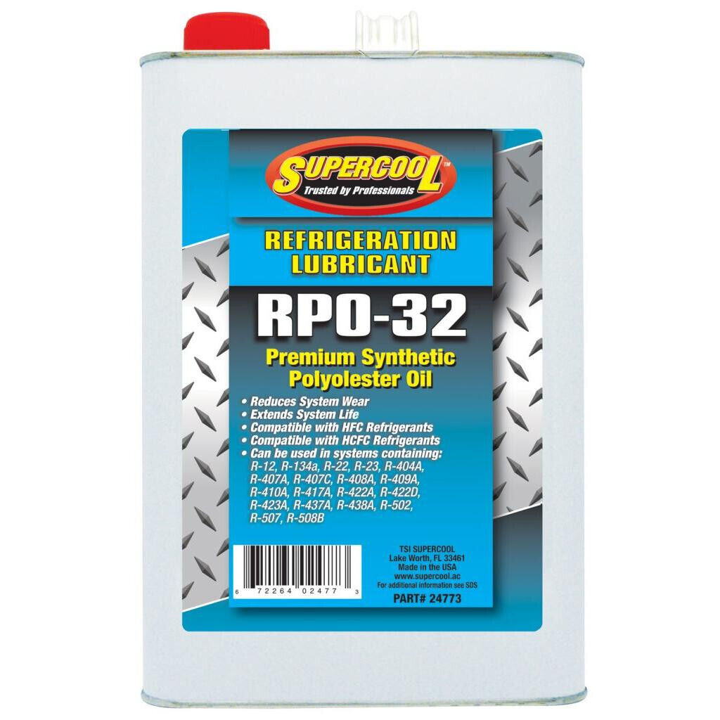 Hvac Rpo- 32 Polyol Ester Oil Supercool Poe 24773 1 Gallon / 128oz