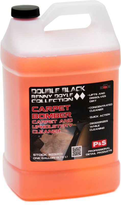 P&S Double Black Carpet Bomber 1 Gallon- Auto Carpet & Upholstery Cleaner