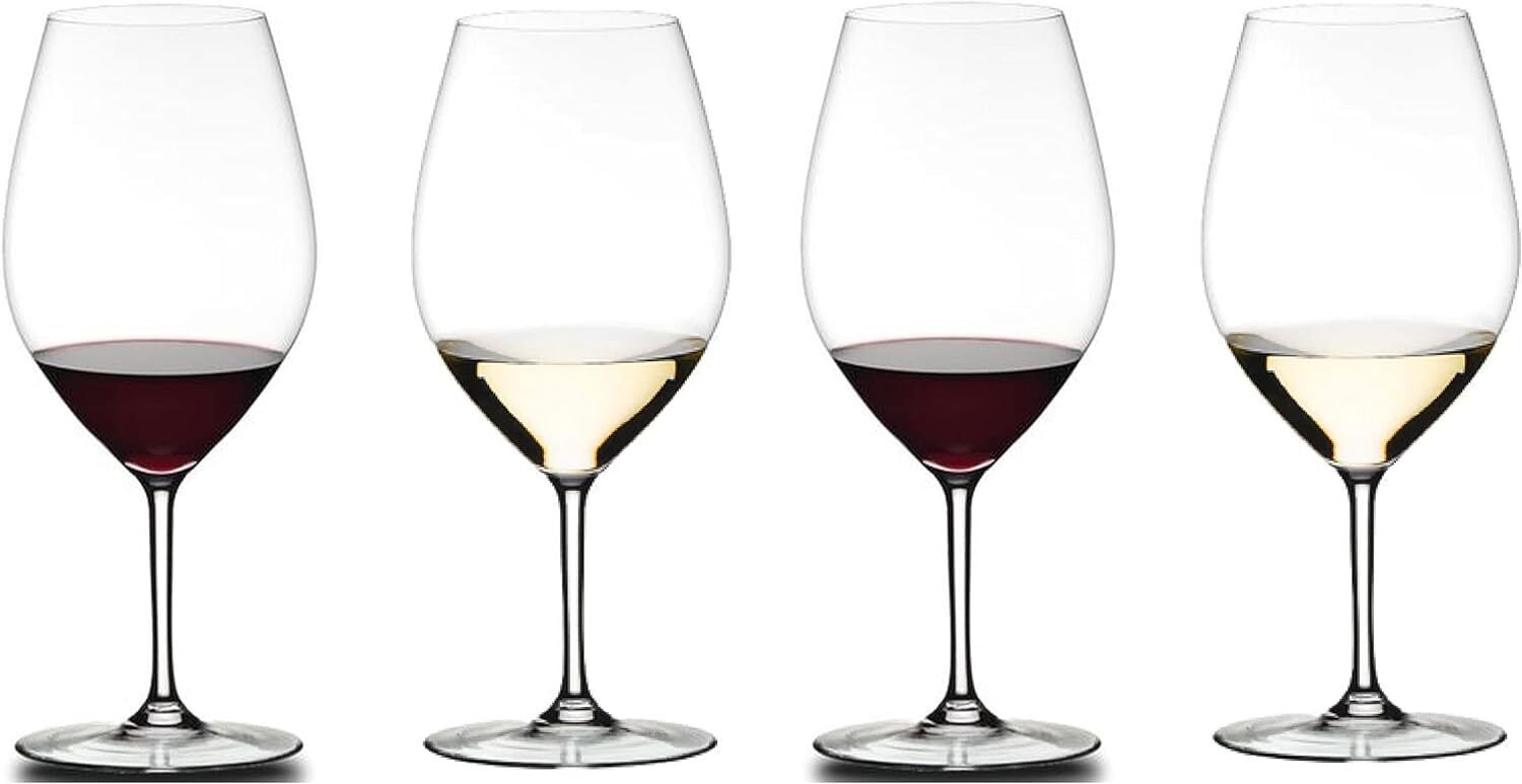 Riedel 6422/01-4 Red Wine Glasses, Set of 4, 35.8 Fluid Ounces - Clear