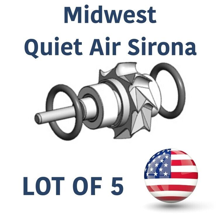 Midwest Quiet Air by Sirona Ceramic Bearings   LOT OF 5  
