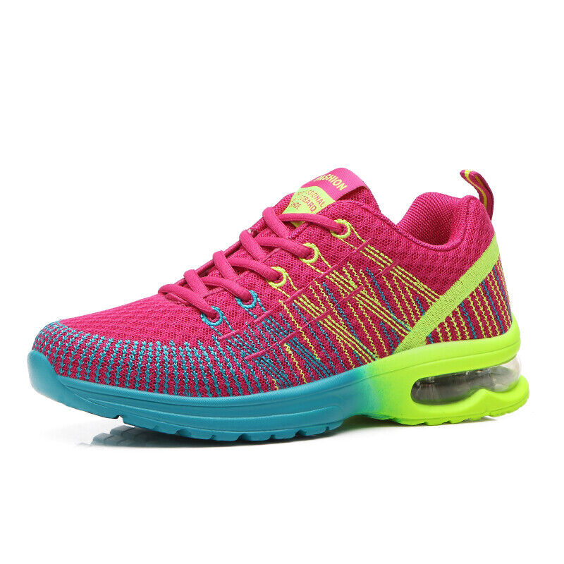 Women's Sports Air Cushion Running Shoes Non-Slip Athletic Jogging Sneakers Gym