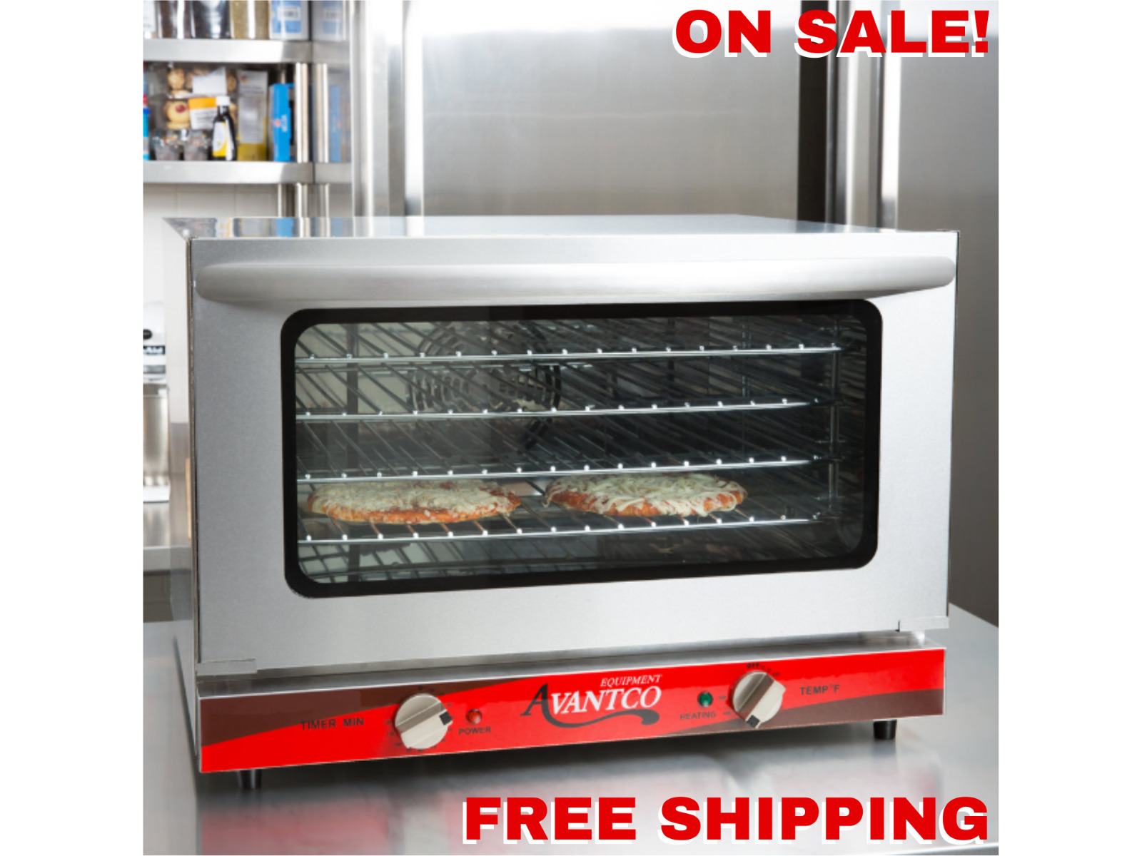 CONVECTION OVEN Half Size Kitchen Cooking Power Countertop Commercial Restaurant