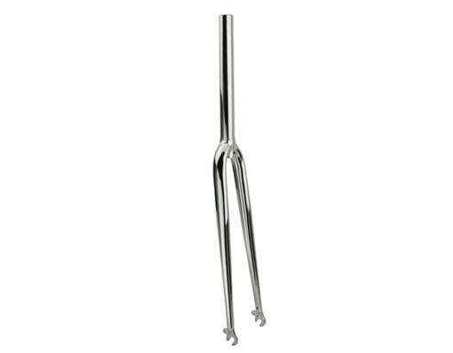 NEW GENUINE VINTAGE 700 BICYCLE STEEL FORK 1-1/8 INCH THREADLESS 309 IN CHROME.