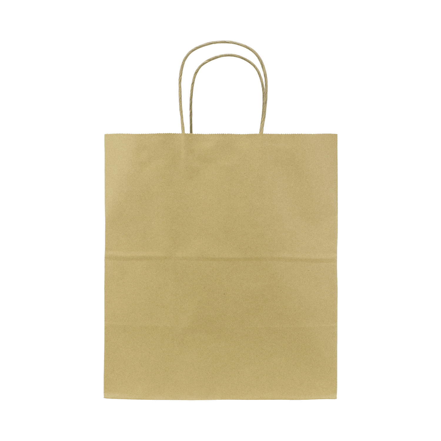 Karat Malibu (Large) Paper Shopping Bags - Kraft - 250 ct, FP-SB120