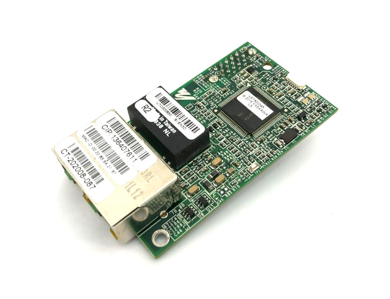 New Yaskawa SI-EN3D Dual Port Ethernet IP Communications Option Card - No Box