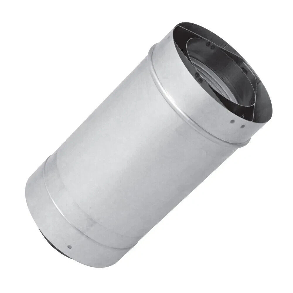 Rheem 6 in. Vent Length 3 in. x 5 in. Stainless Steel Concentric Vent