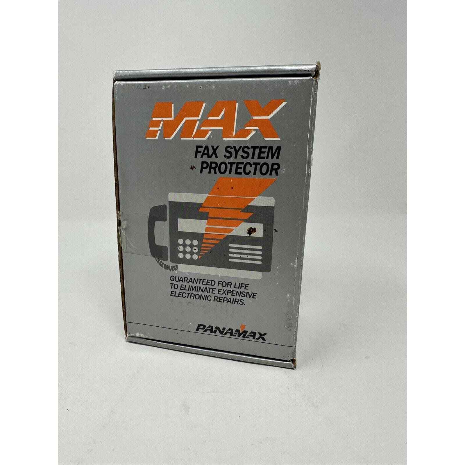 Vtg Panamax Faxmax Surge Protector Direct Plug-In - In Box - Looks New See Pics