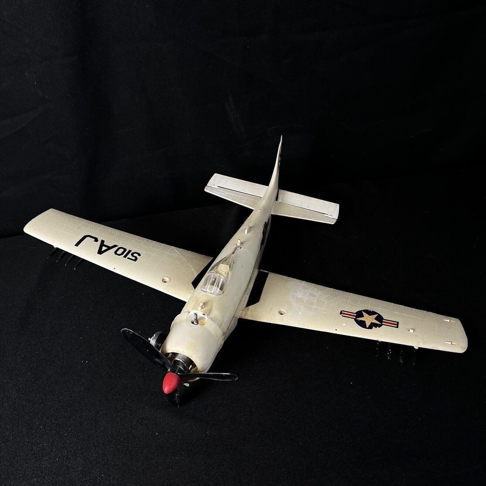 Vintage Cox US Navy 510AJ WWII Airplane Toy