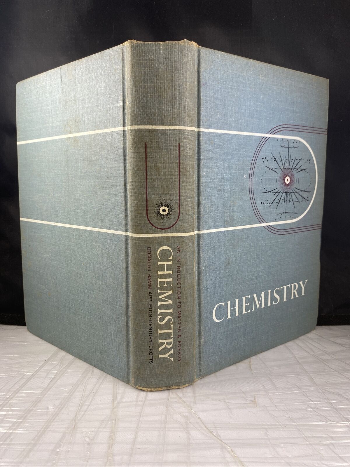 Chemistry Matter Energy Donald Hamm Vintage 60s Chemistry Textbook Rare Good