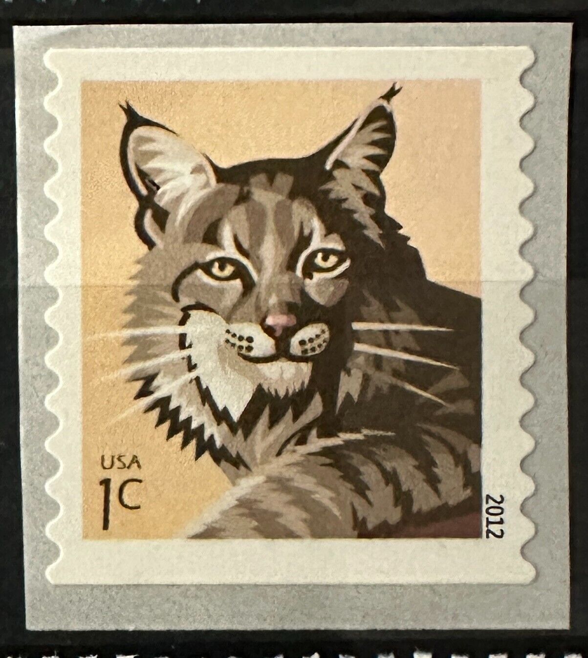 USA - 2012 Bobcat - Self Adhesive Stamp