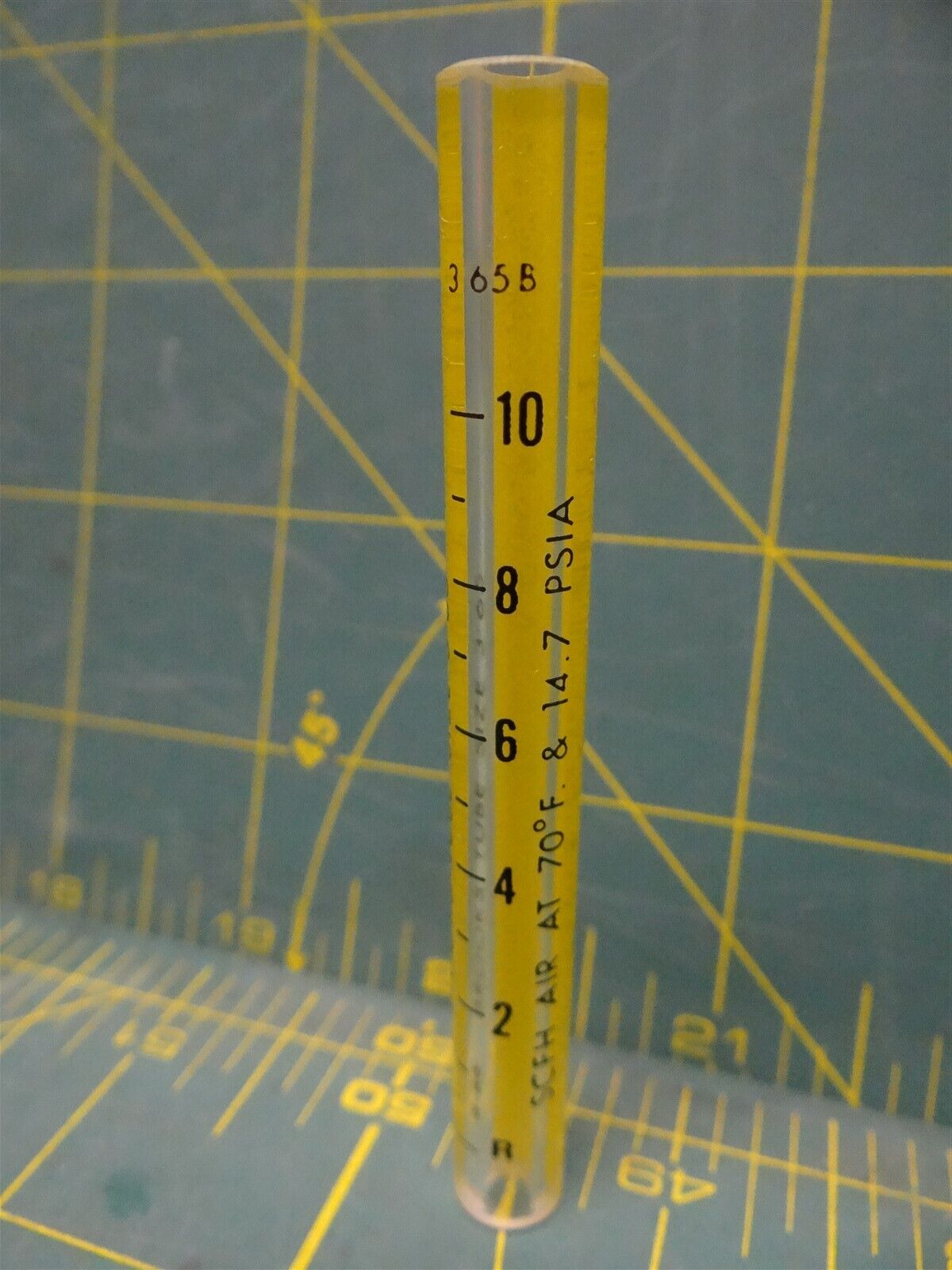 Brooks Glass Liquid Sight Indicator Metering Tube size 3-65 PN: S925D082WAA