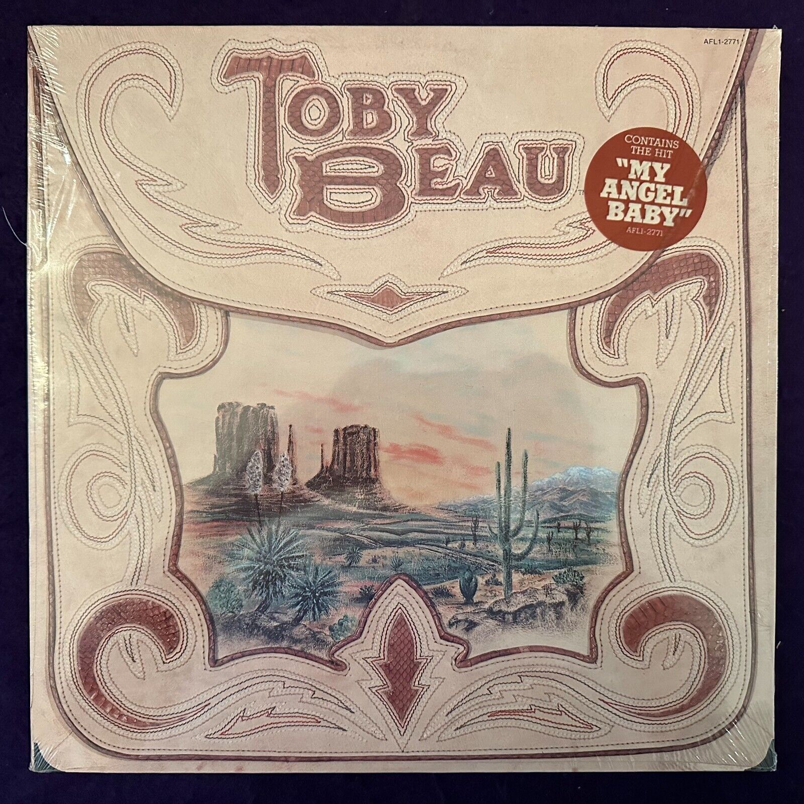 Sealed ~ TOBY BEAU Self Titled LP \'78 RCA w/ Hype Sticker ss MINT
