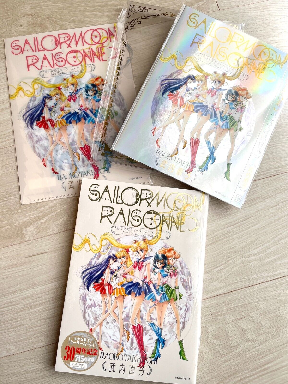 Sailor Moon Raisonne ART WORKS 1991-2023 Deluxe Edition w/Fan Club Benefits File