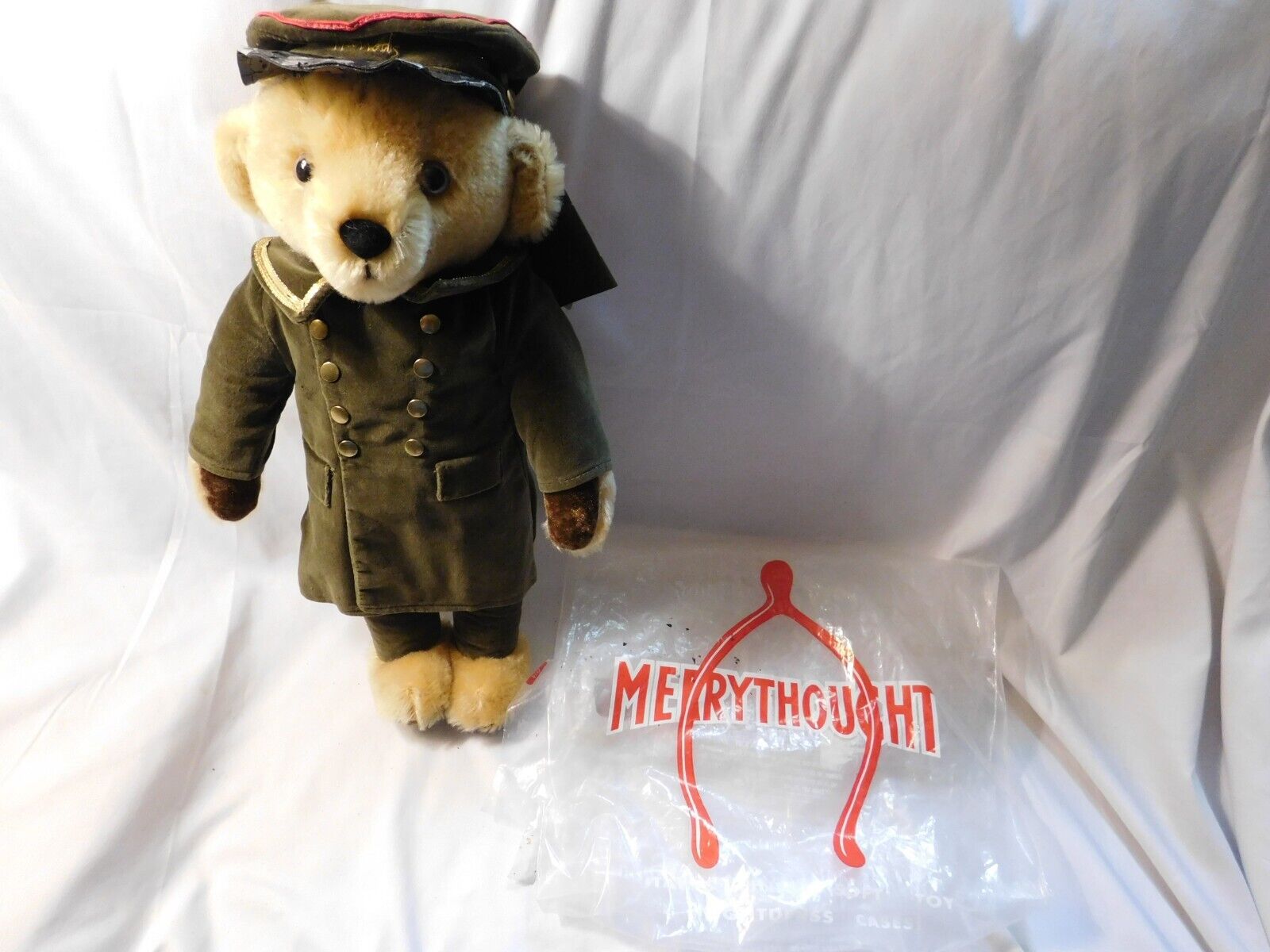 Merrythought of England Doorman Teddy Bear Harrods