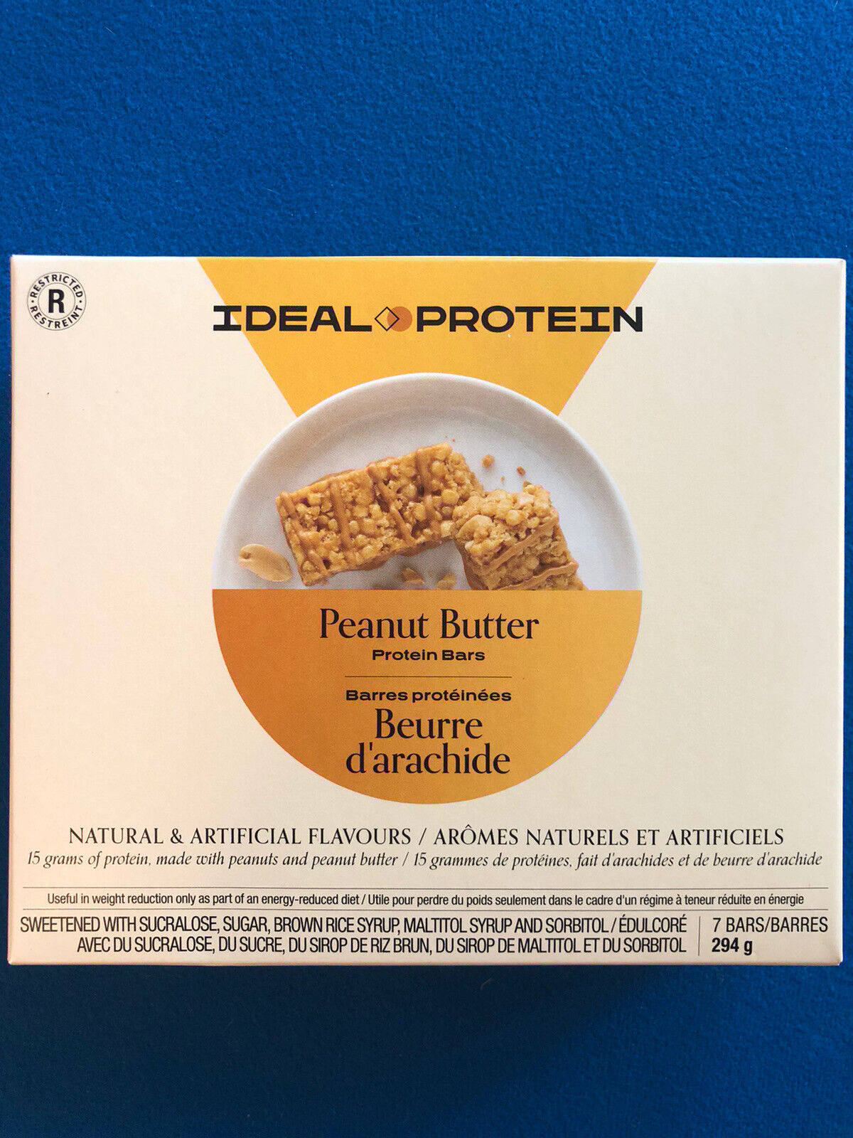 Ideal Protein Peanut Butter Protein Bars - 7 Bars - EXP 3/31/25 - 