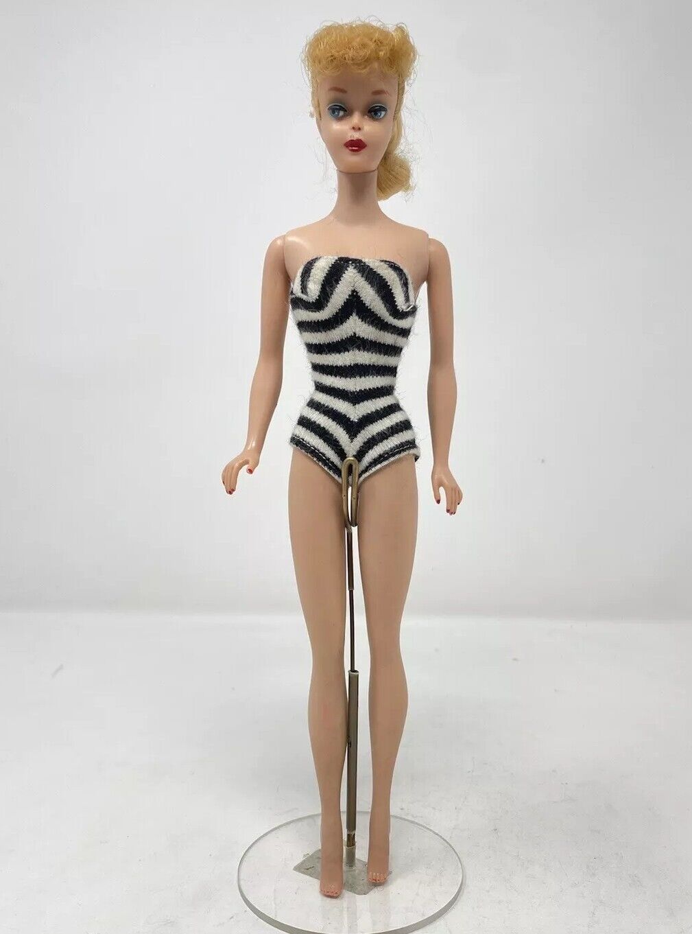 Vintage 1961 #5 Blonde Barbie Original Ponytail #850 (Read Description)  