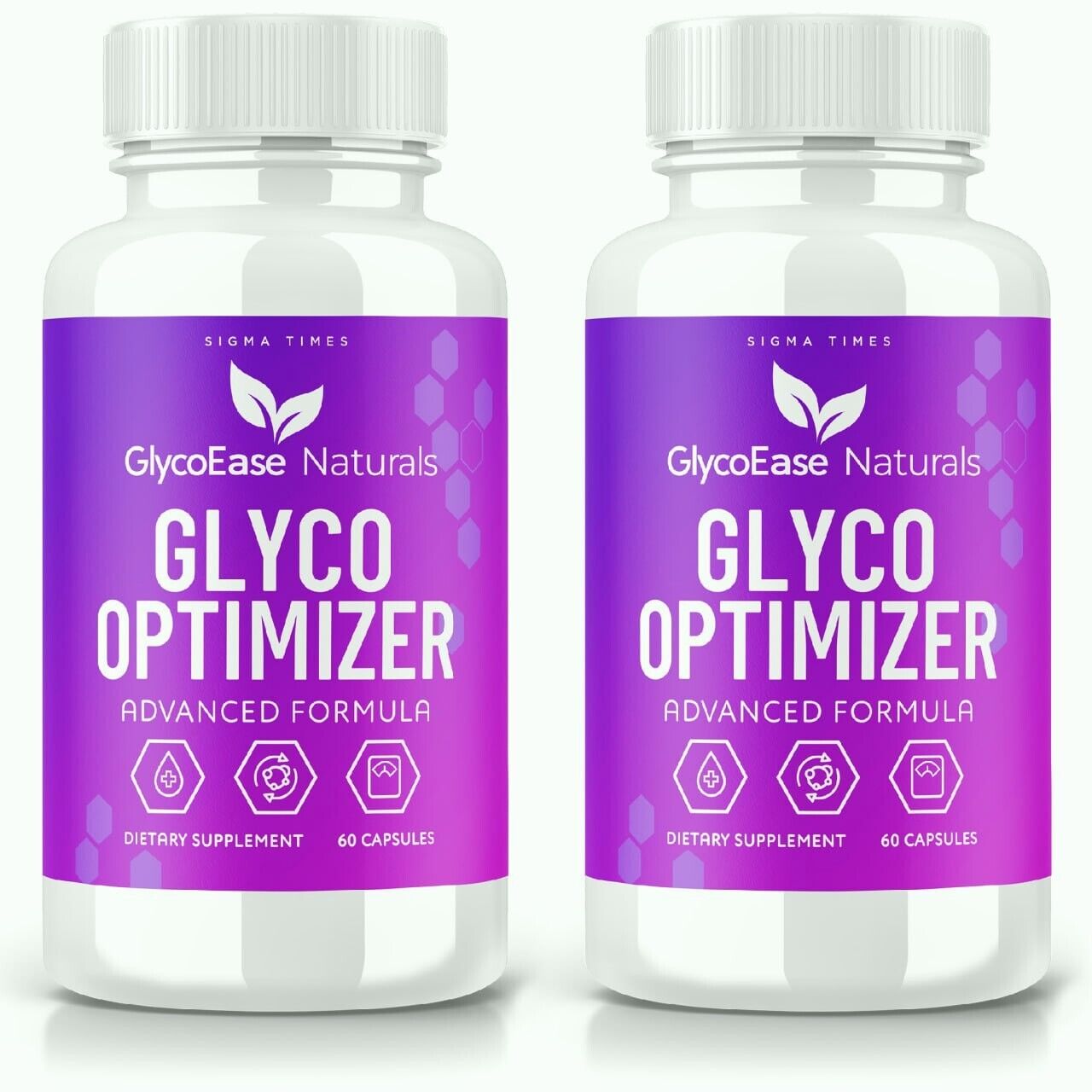 (2 Pack) GlycoEase Naturals Glyco Optimizer Pills to Support Blood Sugar Levels
