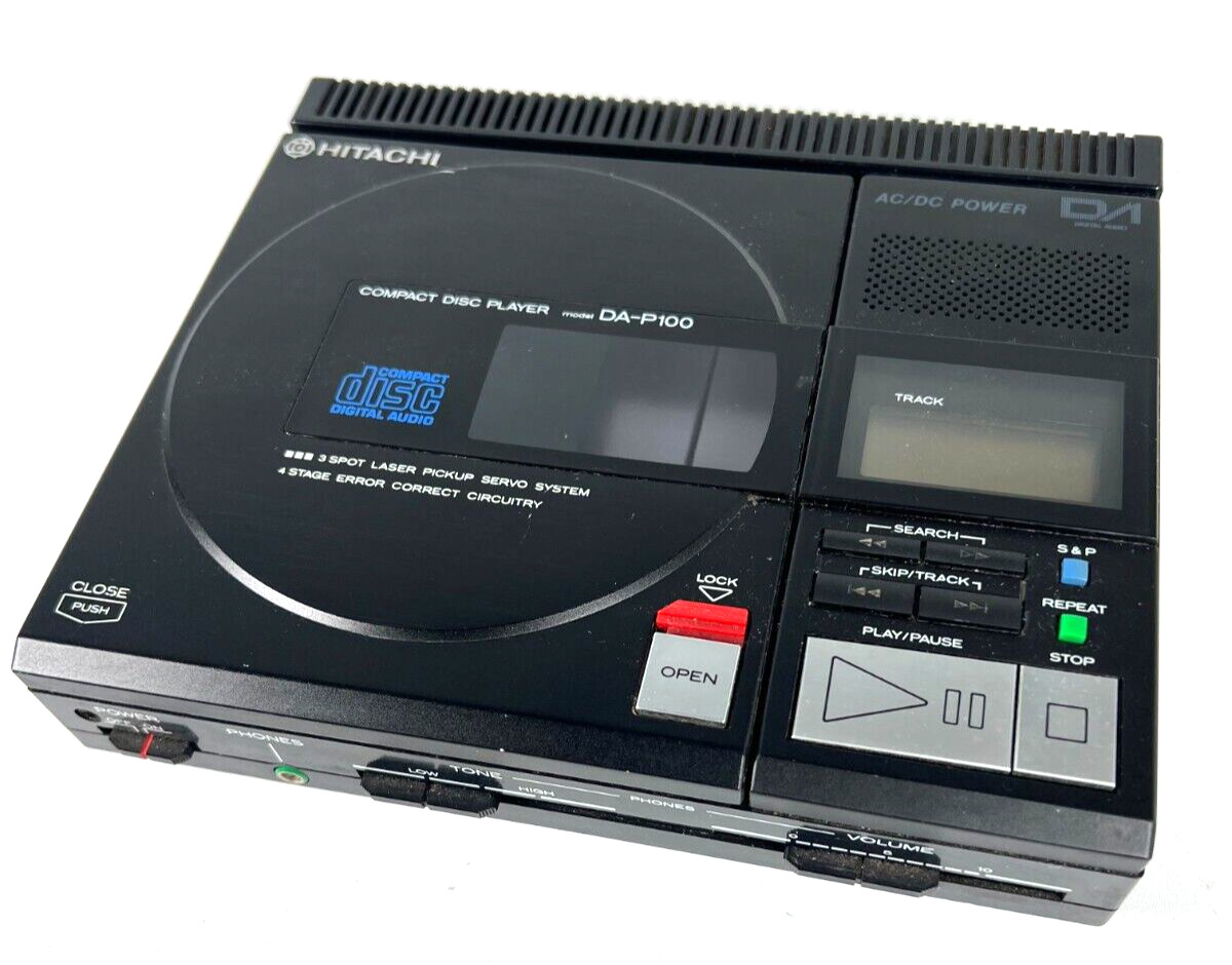 Vintage Hitachi DA-P100 CD Player