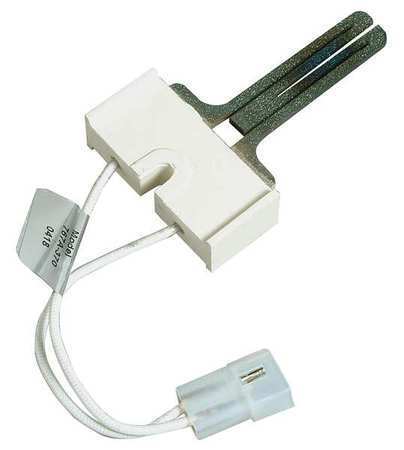 White-Rodgers 767A-370 Hot Surface Ignitor, Lp/Ng, 120V Ac, 5 1/4 In L.,