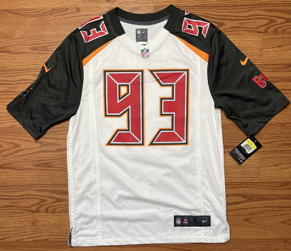 NIKE GERALD MCCOY JERSEY TAMPA BAY BUCCANEERS ON FIELD MENS SMALL BNWT #93
