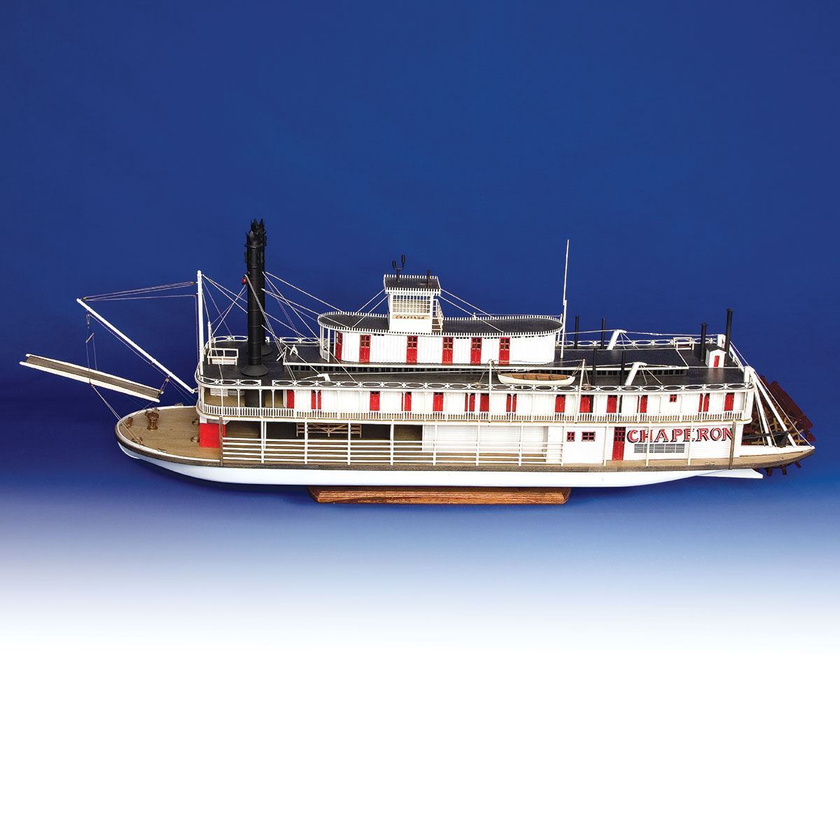 Model Shipways CHAPERON STERNWHEEL STEAMER 1:48 SCALE