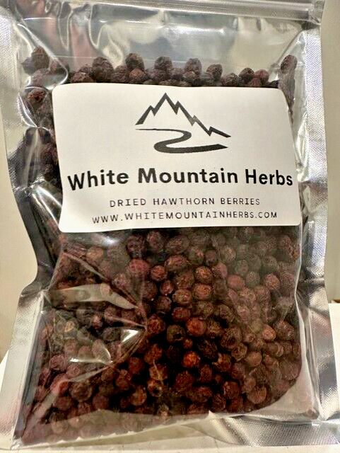 Wild Crafted Hawthorn Berry Dried ~ 2 oz. USA Free Ship