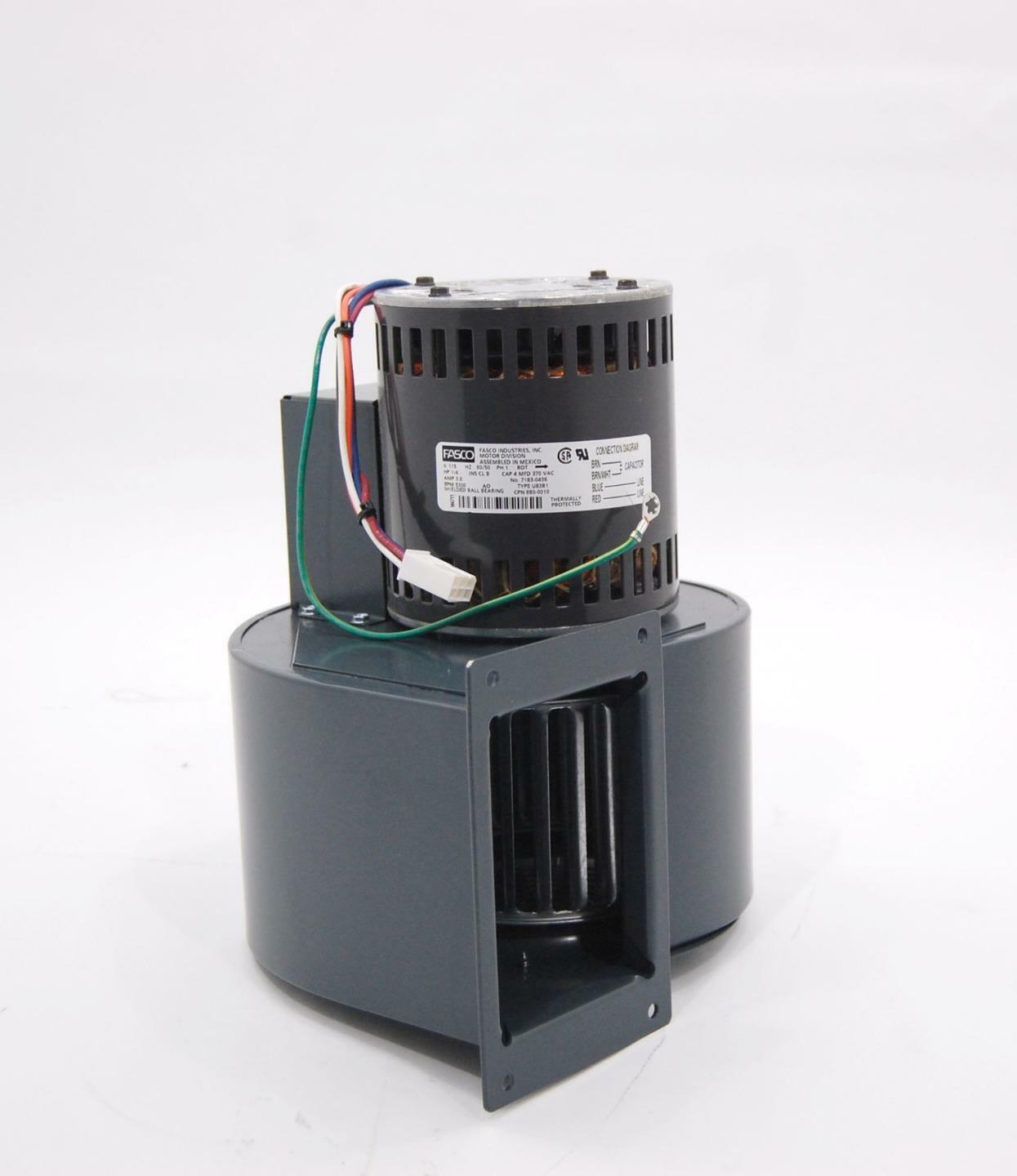 Fasco Powerware Centrifugal Blower 151101075 B48A39I-10 115 VAC 3 Amps