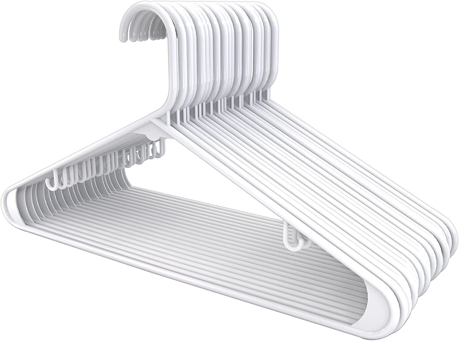 Plastic Hangers Durable Slim Stylish New in Pack of 30 & 150 Utopia Home