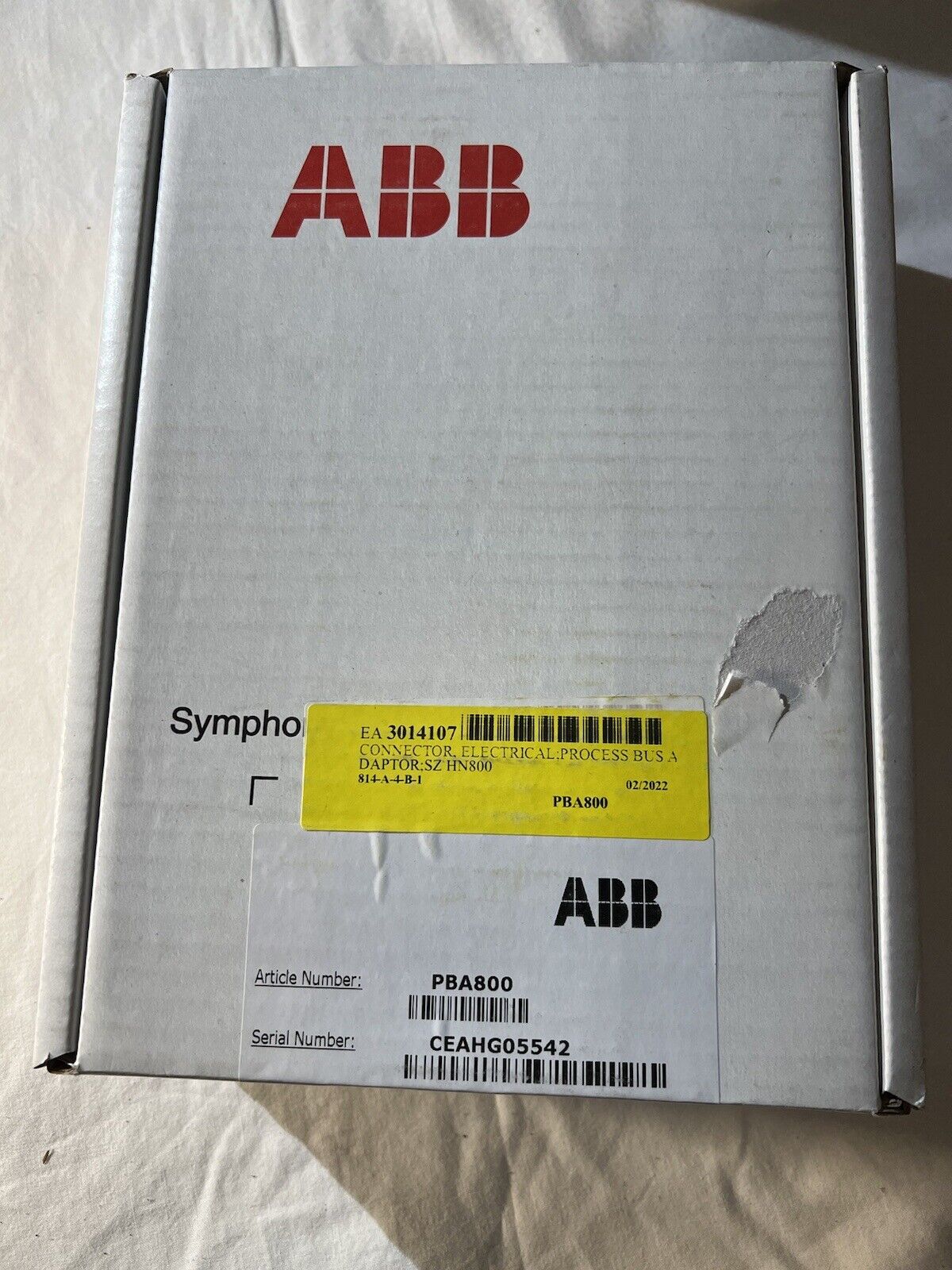 ABB PBA800 Symphony Plus Process Bus Adapter Rev E Sealed Brand NEW