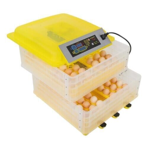 96 Eggs Digital Incubator Fully Automatic Turning Humidity Control Chicken Duck
