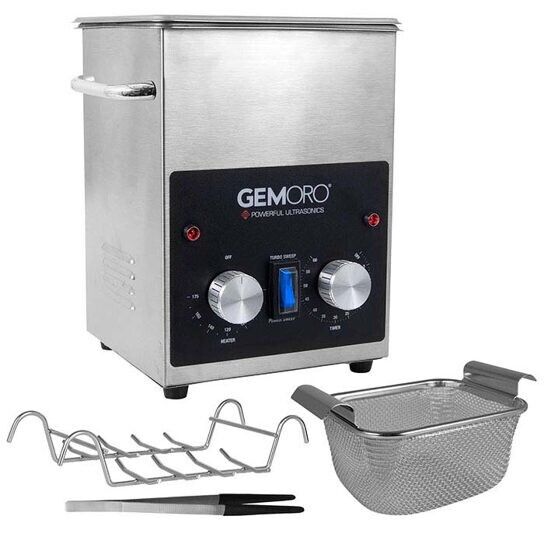 GemOro 2QTH Next-Gen Stainless Steel Ultrasonic With Heat.  New In Box. FREE S&H