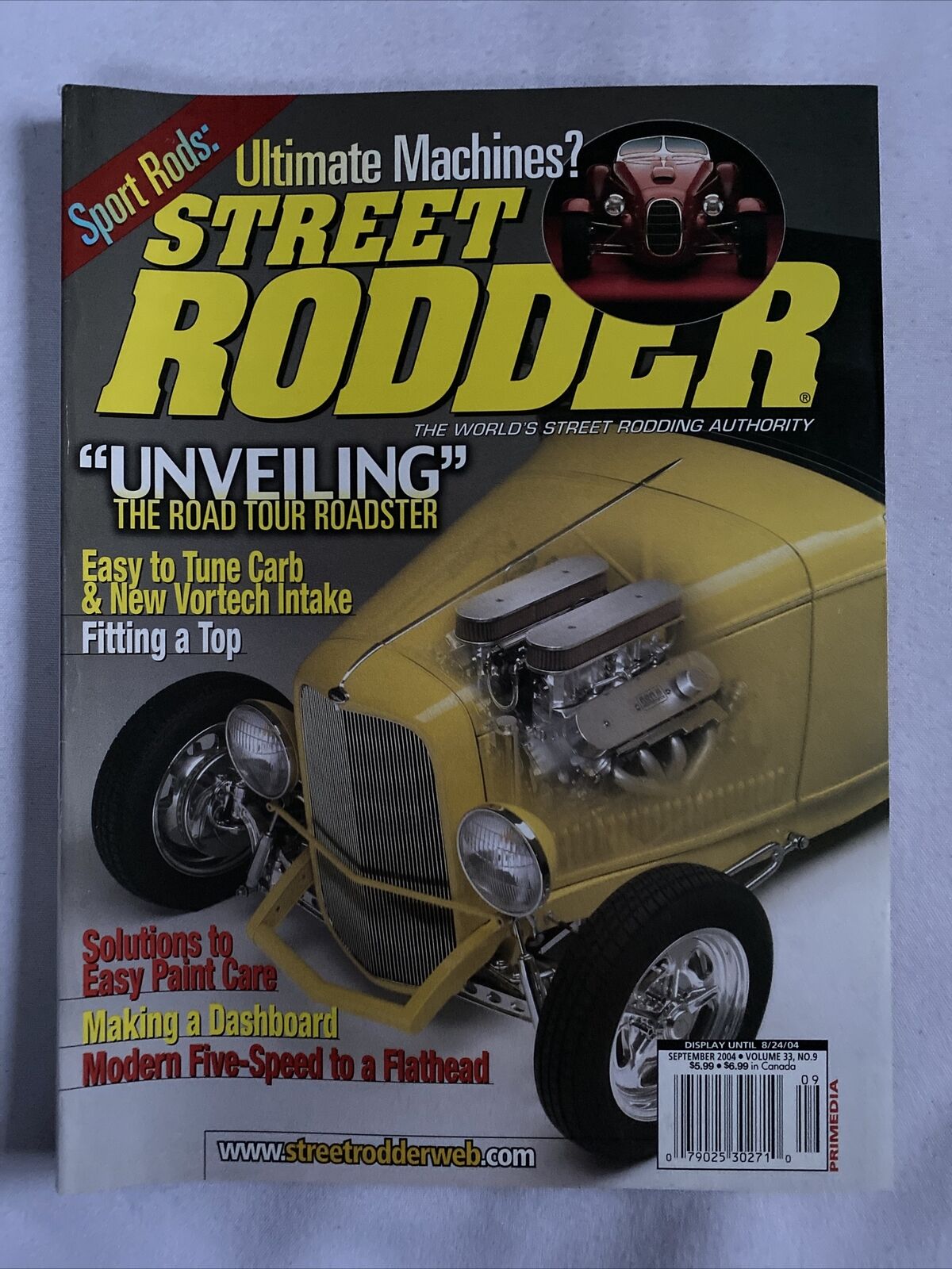 2004 September Street Rodder Magazine Eric Zausner’s Remarkable Torpedo (CP225)