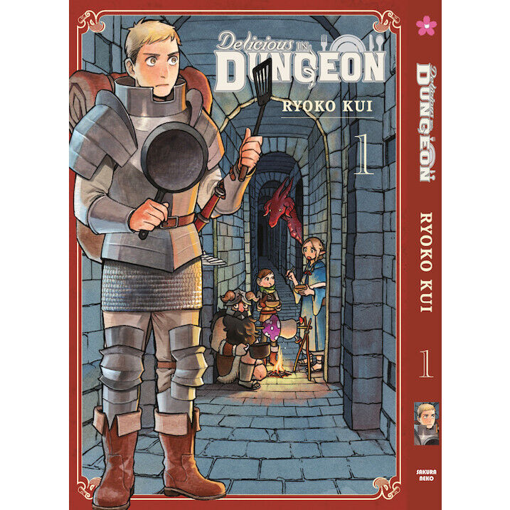 DELICIOUS IN DUNGEON (English Comic) Vol 1-6 Full Set Complete New Manga DHL Exp