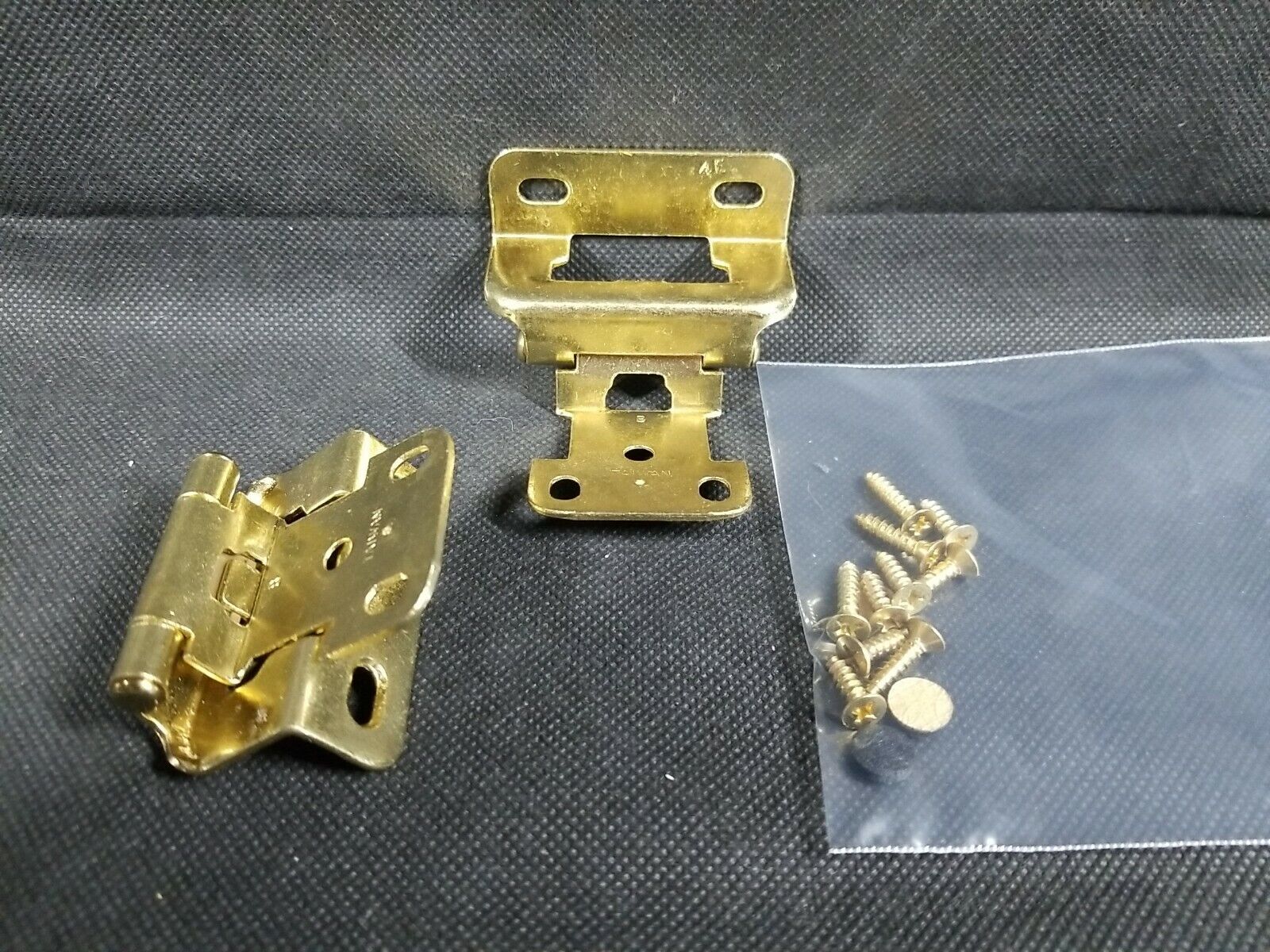 Lot 26x Liberty Self Closing Inset Hinge Antique Gold Style New With Screws
