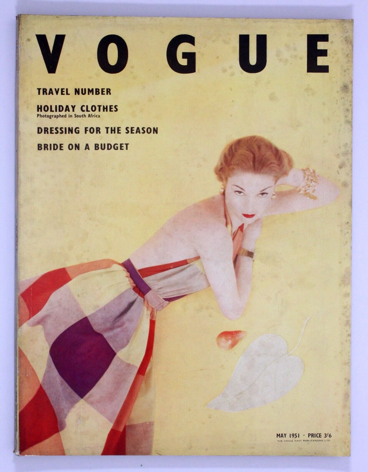 Vintage UK VOGUE magazine, May 1951, Clifford Coffin, Norman Parkinson RARE
