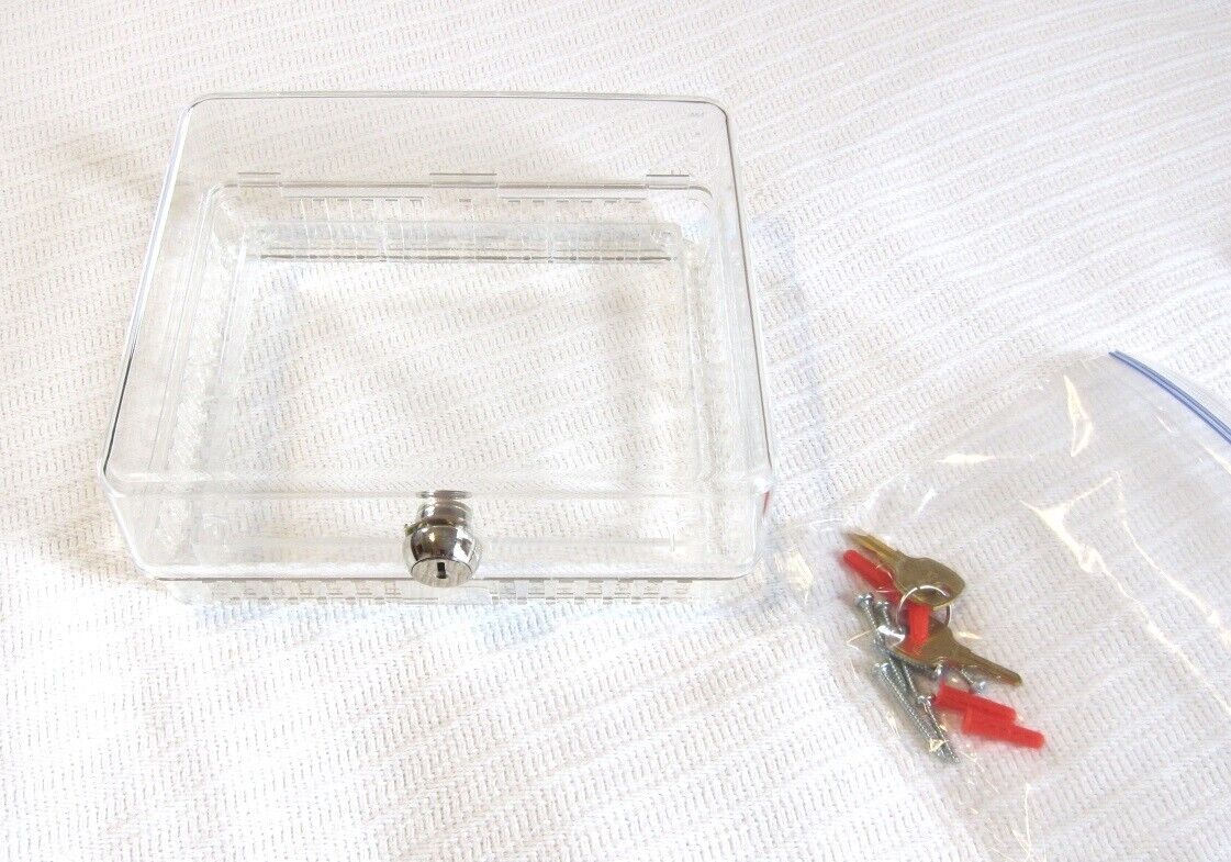 Honeywell Versaguard Clear Locking Thermostat Guard Cover 6\