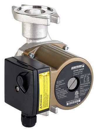 Armstrong Pumps 110223-308 Hot Water Circulating Pump, 1/6 Hp, 115V, 1 Phase,