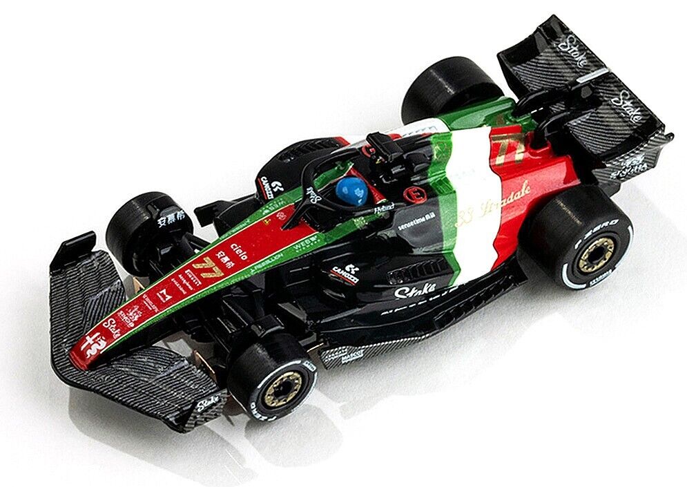 AFX Mega G+ Alfa Romeo F1 #77 Monza 2023 Bottas HO Slot Car #22080 NEW RELEASE