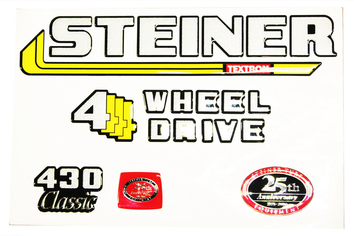 430DecalSheet Steiner 430 Decal Sheet STNR-430DecalSheet