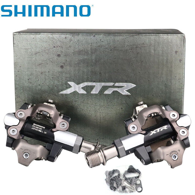 Shimano XTR Race PD-M9100 SPD Mountain MTB Bike Clipless Pedals with SH51 Cleats