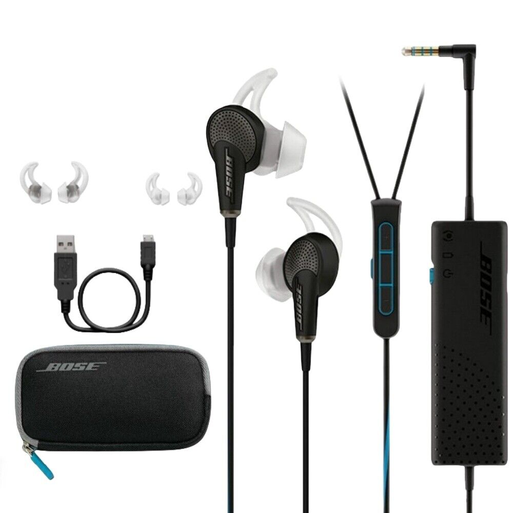 Bose QuietComfort 20 Noise Cancelling Headpone Bose QC20 Earbuds For iOS/Android