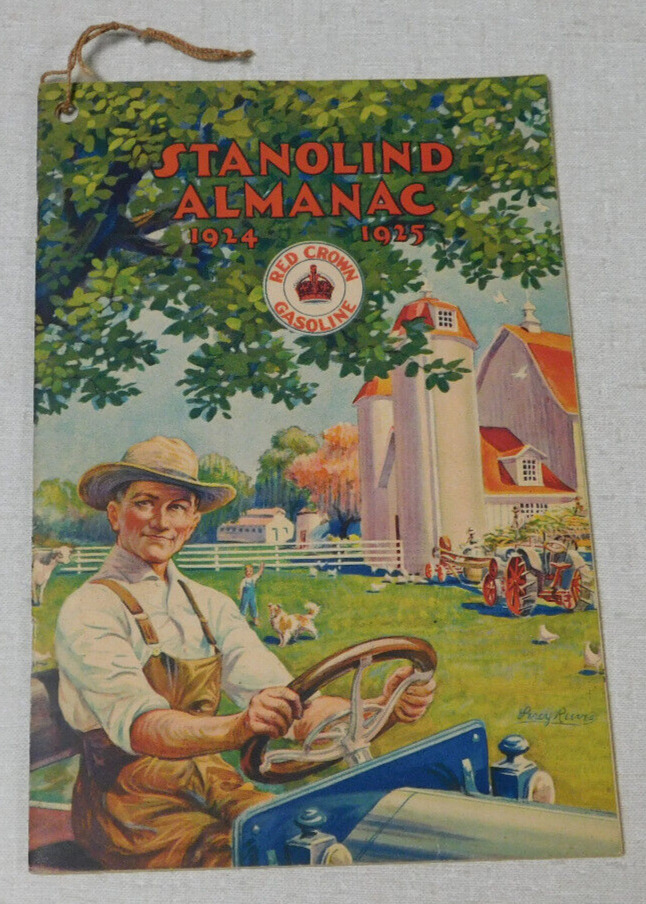1924/25 Standard Oil Stanolind Almanac book