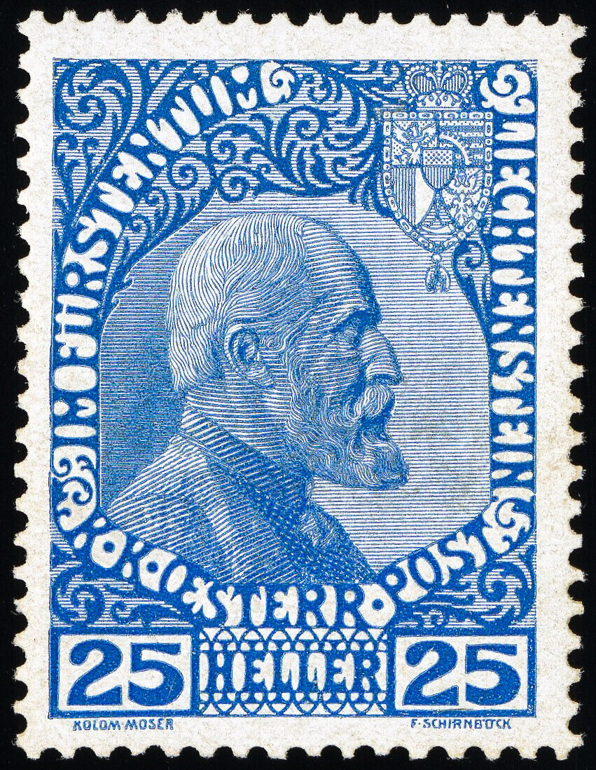 Liechtenstein Stamps # 3 MNH XF Scarce A Rarity Scott Value $325.00