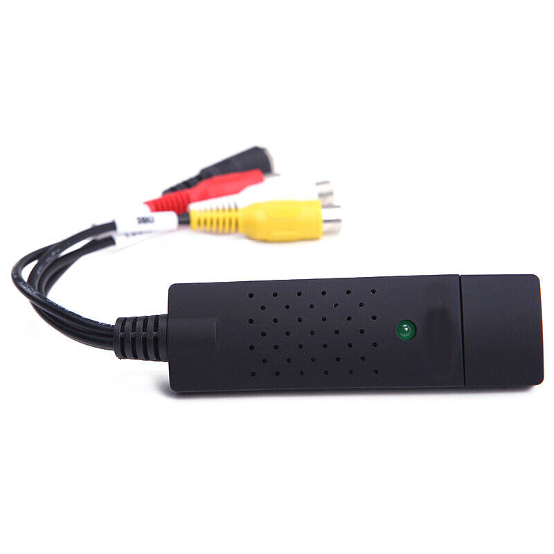 EasyCAP USB 2.0 Cable Adapter Audio Video Grabber Capture Card Windows 7 8