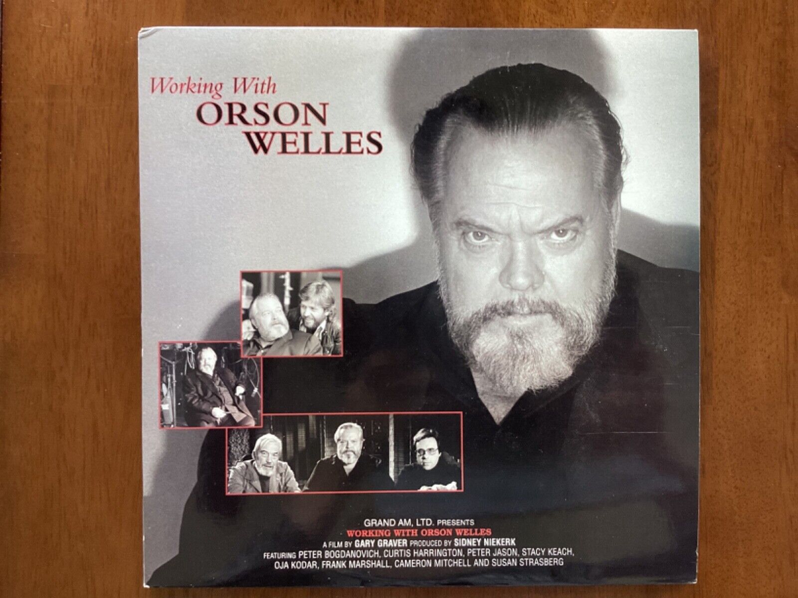 Working With Orson Welles Plus Macbeth 45th Anniversary Edition Laserdiscs